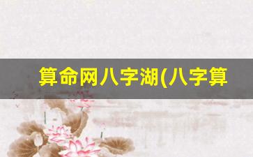 算命网八字湖(八字算命比较准的 最新)
